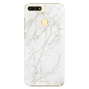 Plastové puzdro iSaprio - GoldMarble 13 - Huawei Honor 7A