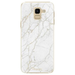 Plastové puzdro iSaprio - GoldMarble 13 - Samsung Galaxy J6