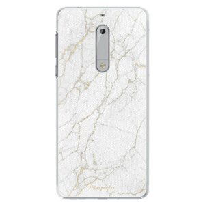 Plastové puzdro iSaprio - GoldMarble 13 - Nokia 5