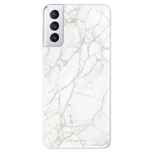 Odolné silikónové puzdro iSaprio - GoldMarble 13 - Samsung Galaxy S21+