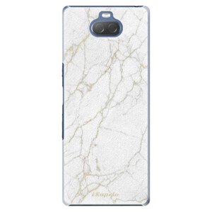 Plastové puzdro iSaprio - GoldMarble 13 - Sony Xperia 10 Plus