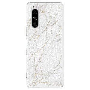 Plastové puzdro iSaprio - GoldMarble 13 - Sony Xperia 5