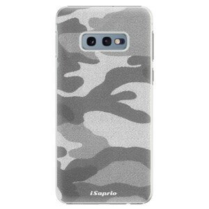 Plastové puzdro iSaprio - Gray Camuflage 02 - Samsung Galaxy S10e