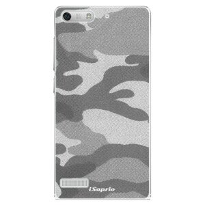 Plastové puzdro iSaprio - Gray Camuflage 02 - Huawei Ascend G6