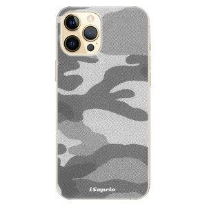 Plastové puzdro iSaprio - Gray Camuflage 02 - iPhone 12 Pro