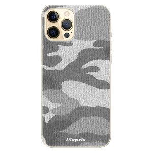 Plastové puzdro iSaprio - Gray Camuflage 02 - iPhone 12 Pro Max