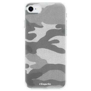 Plastové puzdro iSaprio - Gray Camuflage 02 - iPhone SE 2020