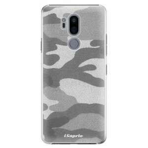 Plastové puzdro iSaprio - Gray Camuflage 02 - LG G7