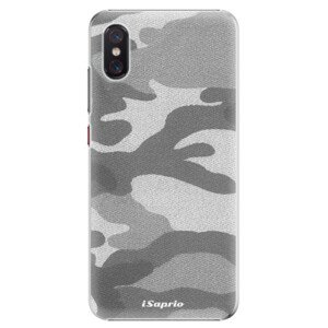 Plastové puzdro iSaprio - Gray Camuflage 02 - Xiaomi Mi 8 Pro