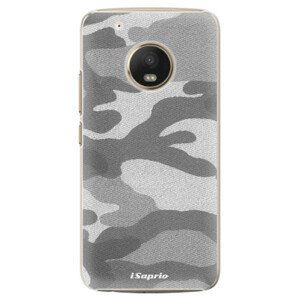 Plastové puzdro iSaprio - Gray Camuflage 02 - Lenovo Moto G5 Plus