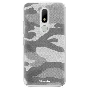 Plastové puzdro iSaprio - Gray Camuflage 02 - Lenovo Moto M