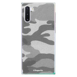 Plastové puzdro iSaprio - Gray Camuflage 02 - Samsung Galaxy Note 10