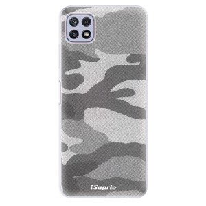 Odolné silikónové puzdro iSaprio - Gray Camuflage 02 - Samsung Galaxy A22 5G