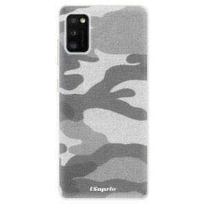 Odolné silikónové puzdro iSaprio - Gray Camuflage 02 - Samsung Galaxy A41