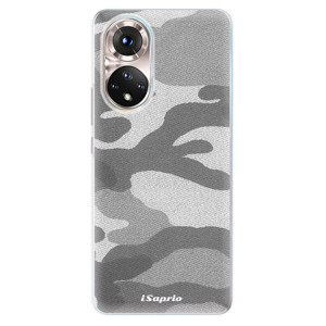 Odolné silikónové puzdro iSaprio - Gray Camuflage 02 - Honor 50