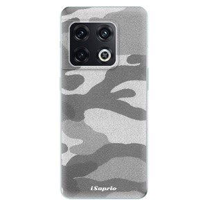 Odolné silikónové puzdro iSaprio - Gray Camuflage 02 - OnePlus 10 Pro