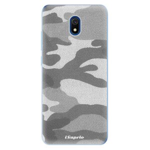 Odolné silikónové puzdro iSaprio - Gray Camuflage 02 - Xiaomi Redmi 8A