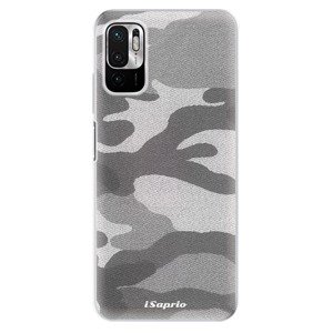 Odolné silikónové puzdro iSaprio - Gray Camuflage 02 - Xiaomi Redmi Note 10 5G