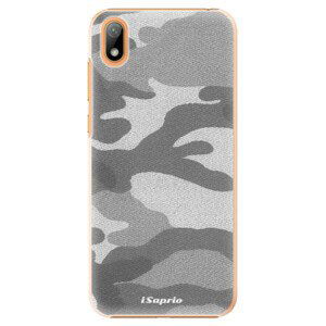 Plastové puzdro iSaprio - Gray Camuflage 02 - Huawei Y5 2019