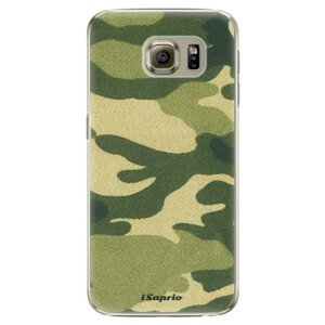 Plastové puzdro iSaprio - Green Camuflage 01 - Samsung Galaxy S6