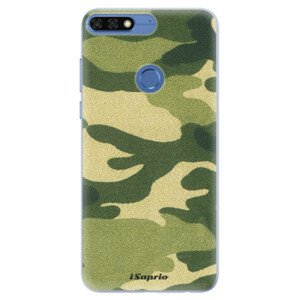 Silikónové puzdro iSaprio - Green Camuflage 01 - Huawei Honor 7C