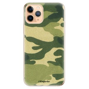 Odolné silikónové puzdro iSaprio - Green Camuflage 01 - iPhone 11 Pro