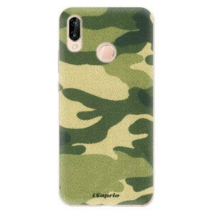 Odolné silikónové puzdro iSaprio - Green Camuflage 01 - Huawei P20 Lite