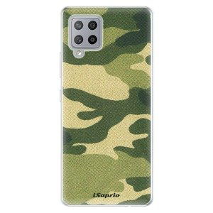 Odolné silikónové puzdro iSaprio - Green Camuflage 01 - Samsung Galaxy A42