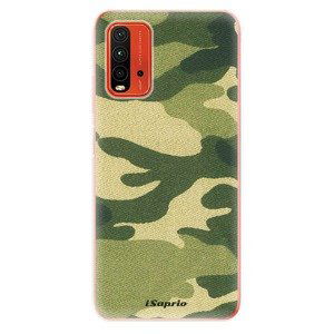 Odolné silikónové puzdro iSaprio - Green Camuflage 01 - Xiaomi Redmi 9T