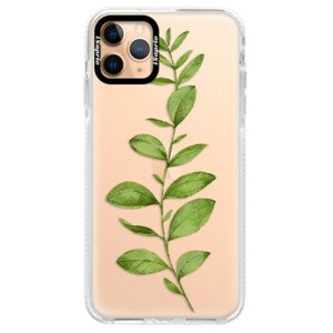 Silikónové puzdro Bumper iSaprio - Green Plant 01 - iPhone 11 Pro Max