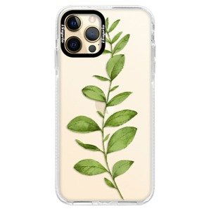 Silikónové puzdro Bumper iSaprio - Green Plant 01 - iPhone 12 Pro Max