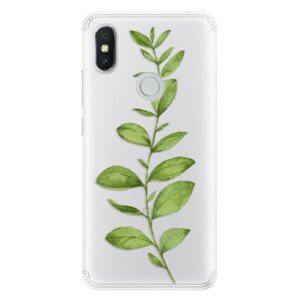 Silikónové puzdro iSaprio - Green Plant 01 - Xiaomi Redmi S2