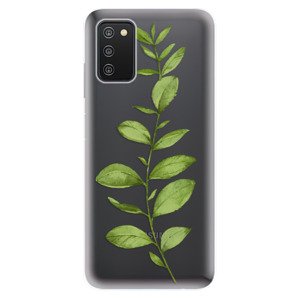 Odolné silikónové puzdro iSaprio - Green Plant 01 - Samsung Galaxy A03s