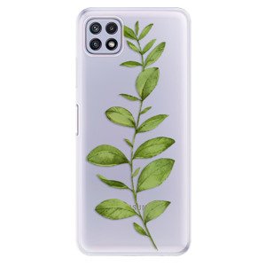 Odolné silikónové puzdro iSaprio - Green Plant 01 - Samsung Galaxy A22 5G