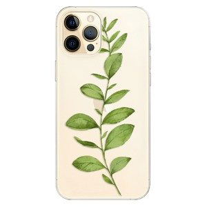 Odolné silikónové puzdro iSaprio - Green Plant 01 - iPhone 12 Pro Max