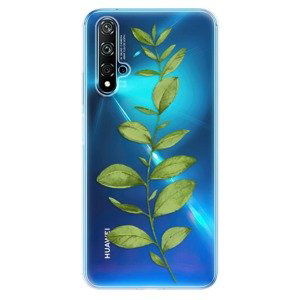 Odolné silikónové puzdro iSaprio - Green Plant 01 - Huawei Nova 5T