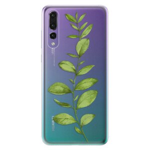 Odolné silikónové puzdro iSaprio - Green Plant 01 - Huawei P20 Pro