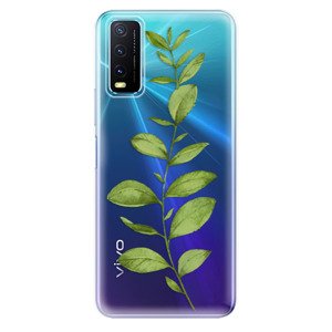 Odolné silikónové puzdro iSaprio - Green Plant 01 - Vivo Y20s