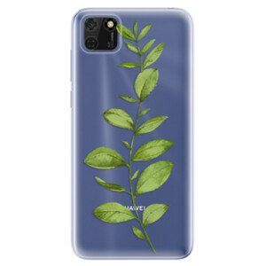 Odolné silikónové puzdro iSaprio - Green Plant 01 - Huawei Y5p