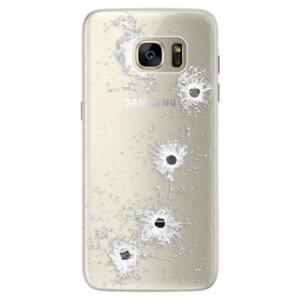 Silikónové puzdro iSaprio - Gunshots - Samsung Galaxy S7