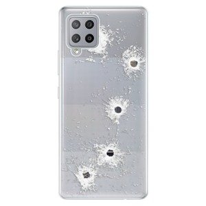 Odolné silikónové puzdro iSaprio - Gunshots - Samsung Galaxy A42