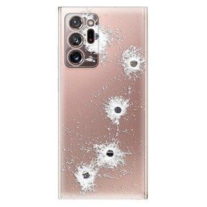 Odolné silikónové puzdro iSaprio - Gunshots - Samsung Galaxy Note 20 Ultra