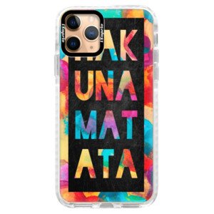 Silikónové puzdro Bumper iSaprio - Hakuna Matata 01 - iPhone 11 Pro