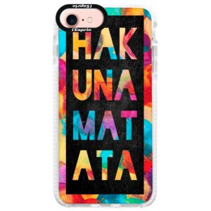 Silikónové púzdro Bumper iSaprio - Hakuna Matata 01 - iPhone 7