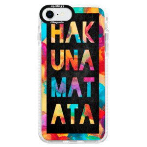 Silikónové puzdro Bumper iSaprio - Hakuna Matata 01 - iPhone SE 2020