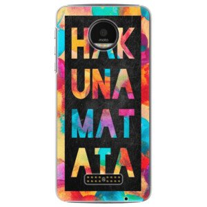 Plastové puzdro iSaprio - Hakuna Matata 01 - Lenovo Moto Z