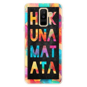 Silikónové puzdro iSaprio - Hakuna Matata 01 - Samsung Galaxy A6+