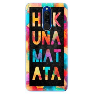 Odolné silikónové puzdro iSaprio - Hakuna Matata 01 - Xiaomi Redmi 8