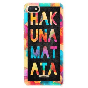 Odolné silikónové puzdro iSaprio - Hakuna Matata 01 - Xiaomi Redmi 6A