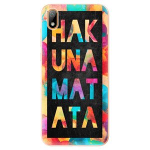 Odolné silikónové puzdro iSaprio - Hakuna Matata 01 - Huawei Y5 2019